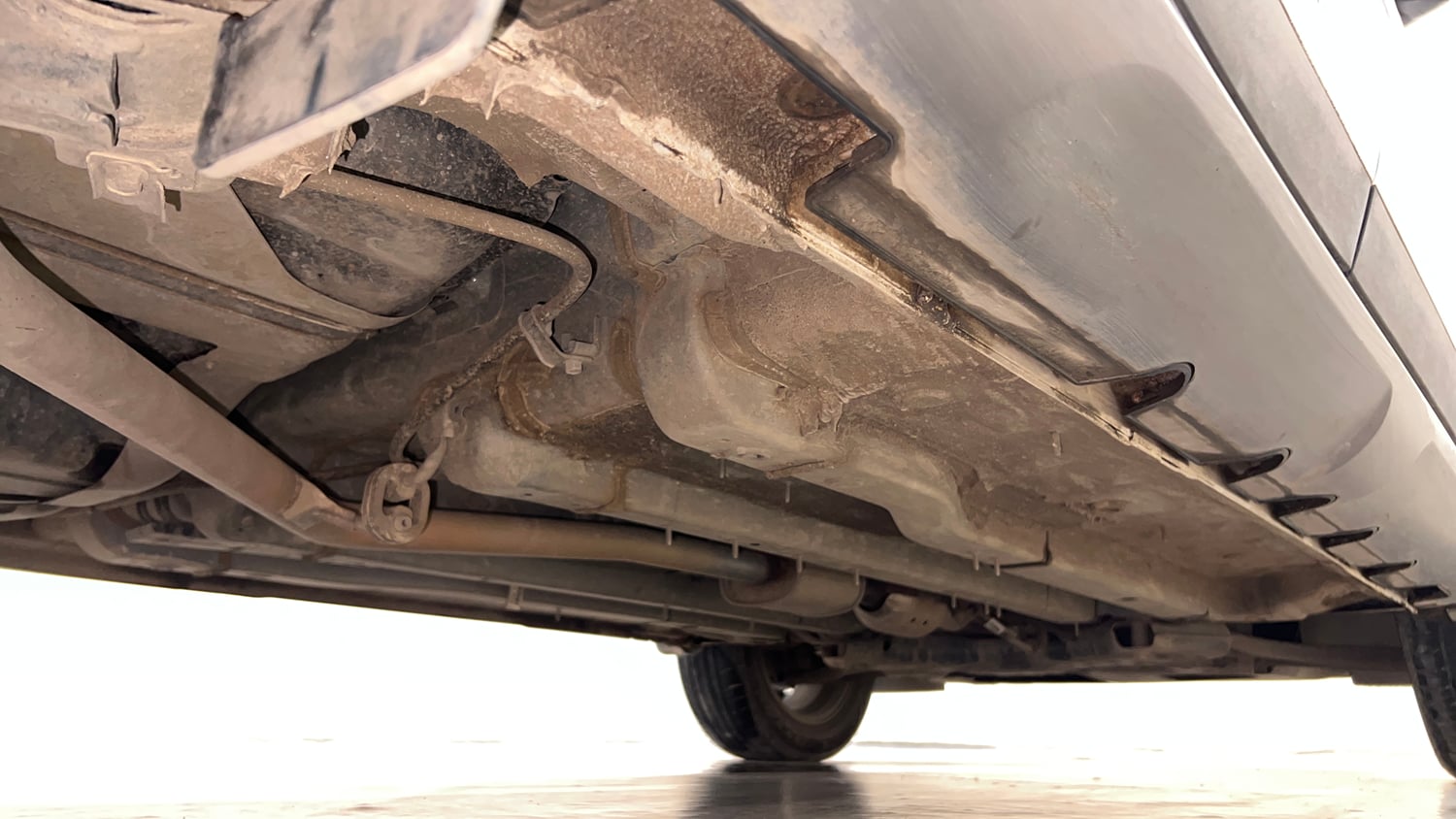Used 2023 Hyundai Creta SX 1.5 Petrol Petrol Manual extra REAR RIGHT UNDERBODY VIEW