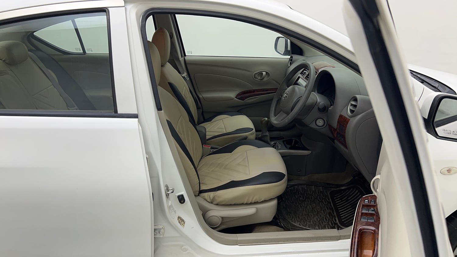 Used 2013 Nissan Sunny XL Petrol Manual interior RIGHT SIDE FRONT DOOR CABIN VIEW