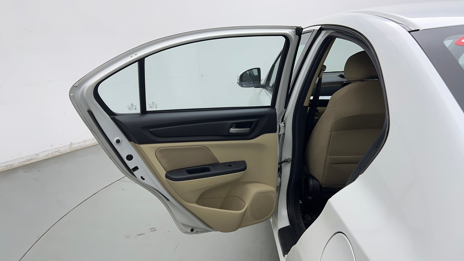 Used 2022 Honda Amaze S MT 1.2 Petrol Petrol Manual interior LEFT REAR DOOR OPEN VIEW
