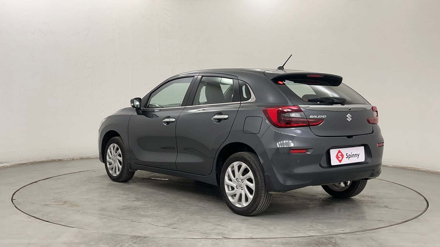 Used 2024 Maruti Suzuki Baleno Zeta MT CNG Cng Manual exterior LEFT REAR CORNER VIEW