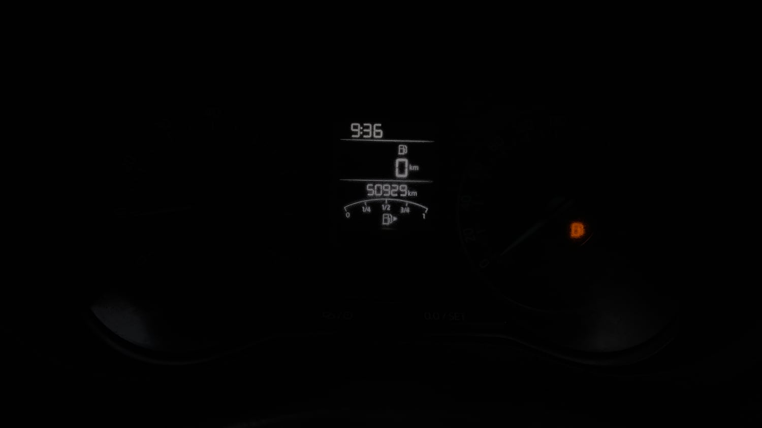 Used 2021 Skoda Rapid Style Petrol Manual interior CLUSTERMETER VIEW