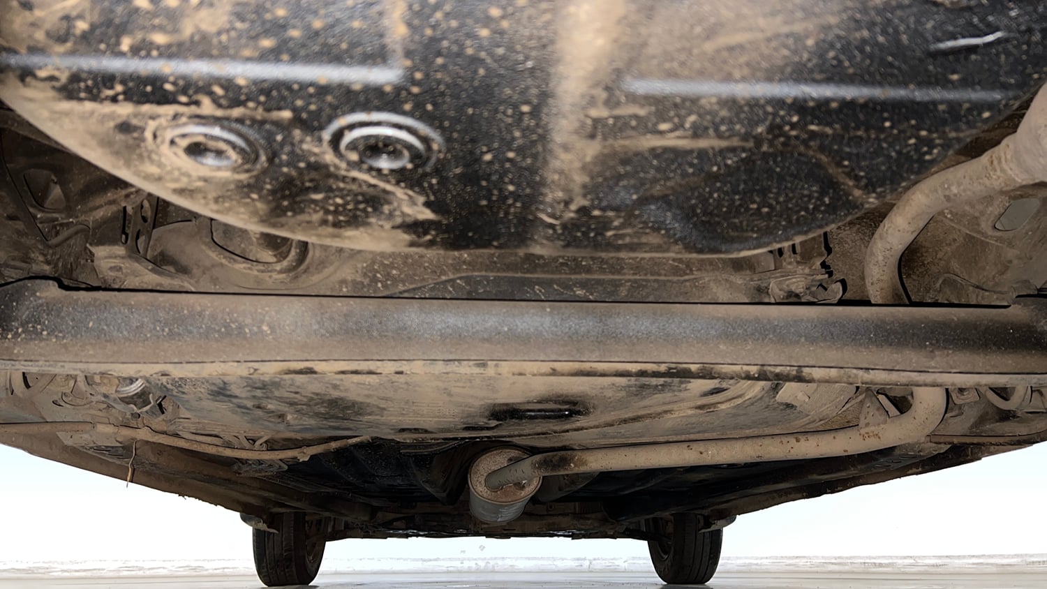 Used 2024 Maruti Suzuki Wagon R VXI 1.0 CNG Cng Manual extra REAR UNDERBODY VIEW (TAKEN FROM REAR)