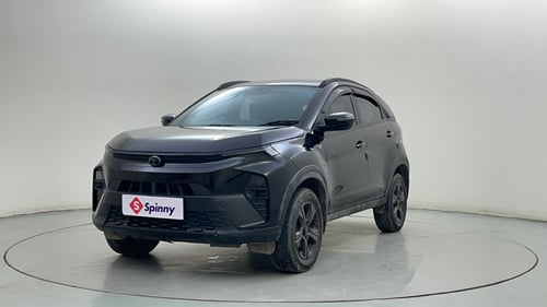 Used 2024 Tata Nexon Creative 1.2 Petrol 6MT Dark Edition Petrol Manual exterior LEFT FRONT CORNER VIEW