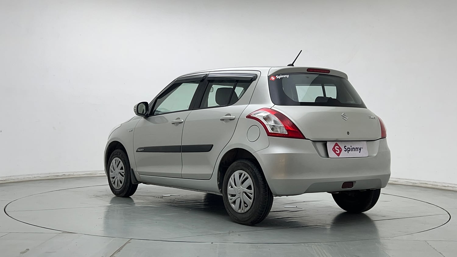 Used 2015 Maruti Suzuki Swift VXi Petrol Manual exterior LEFT REAR CORNER VIEW