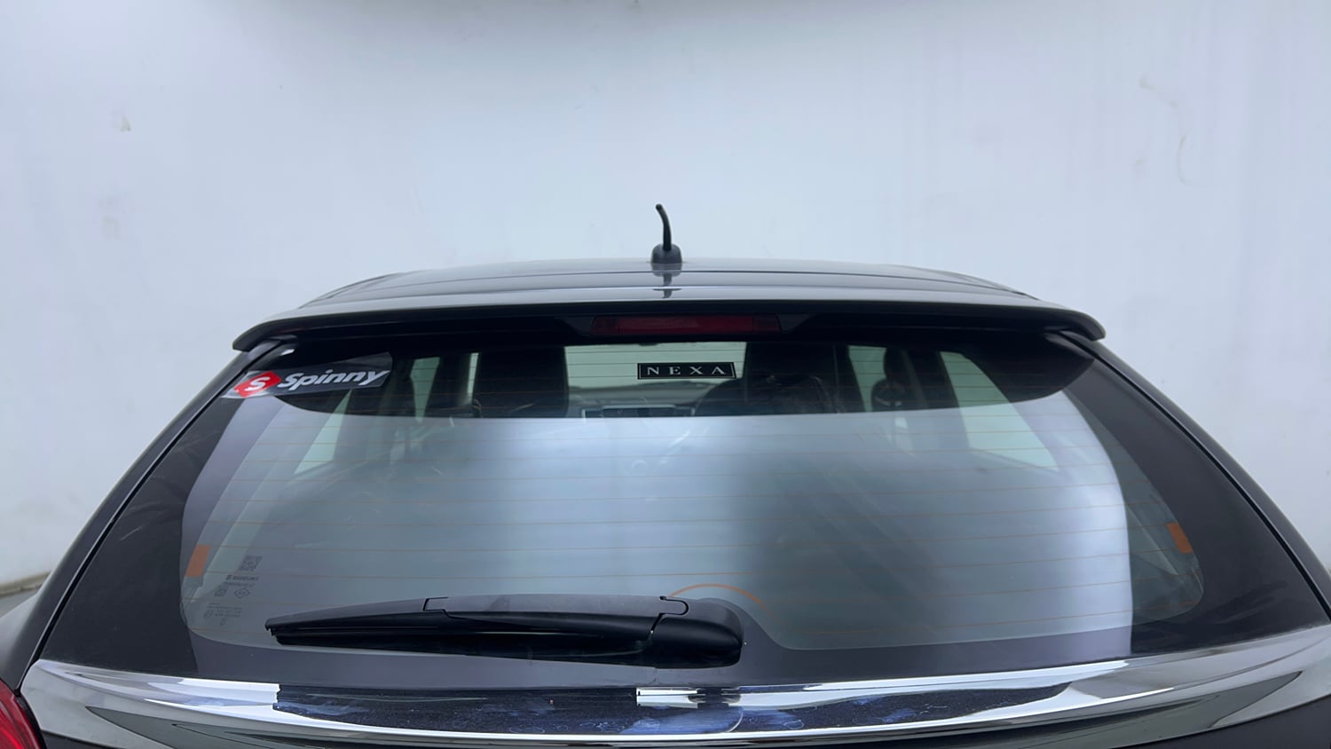 Used 2016 Maruti Suzuki Baleno Alpha 1.2 Petrol Manual exterior BACK WINDSHIELD VIEW