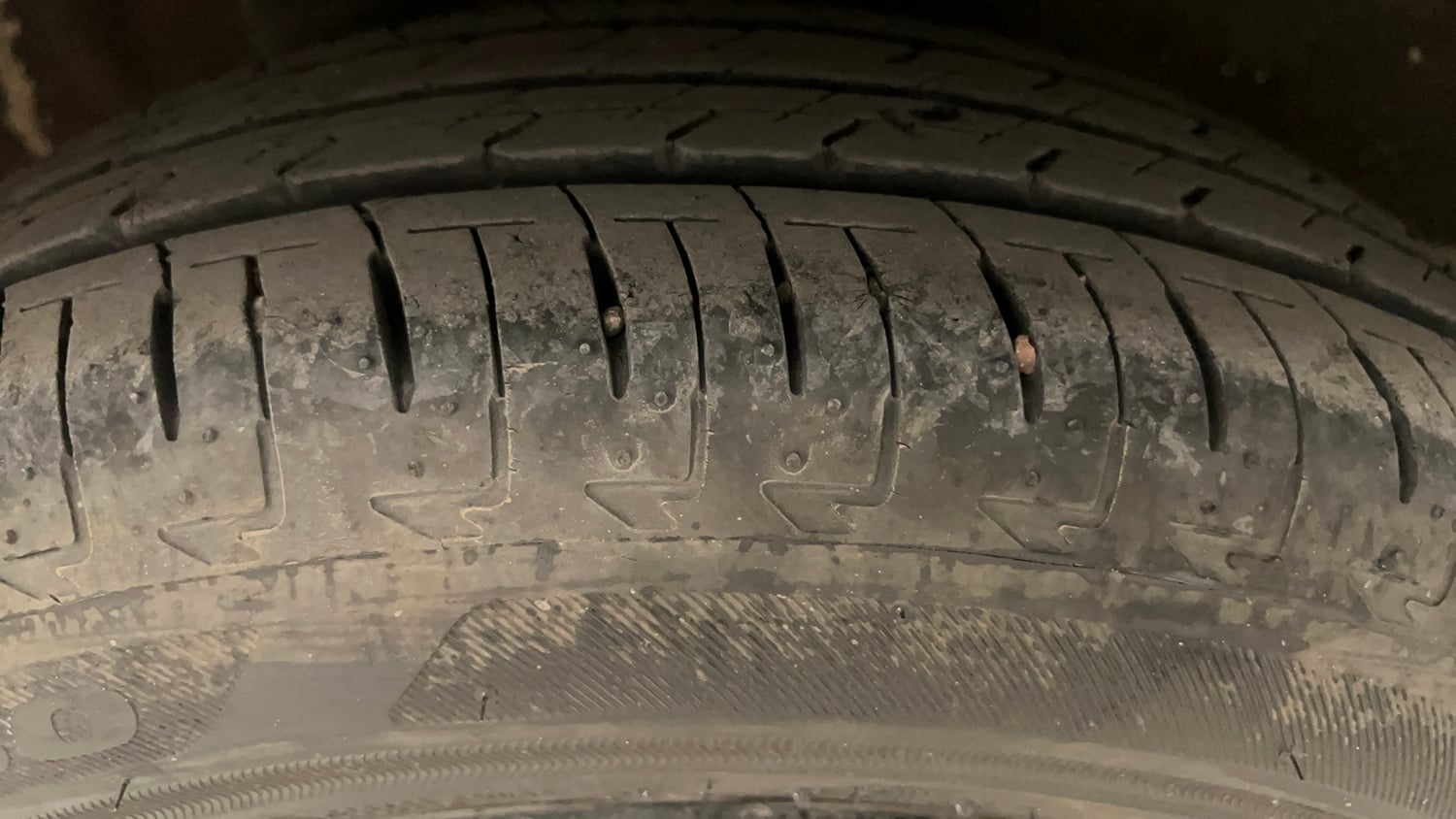Used 2022 Maruti Suzuki Ignis Zeta 1.2 MT Petrol Manual tyres RIGHT REAR TYRE TREAD VIEW