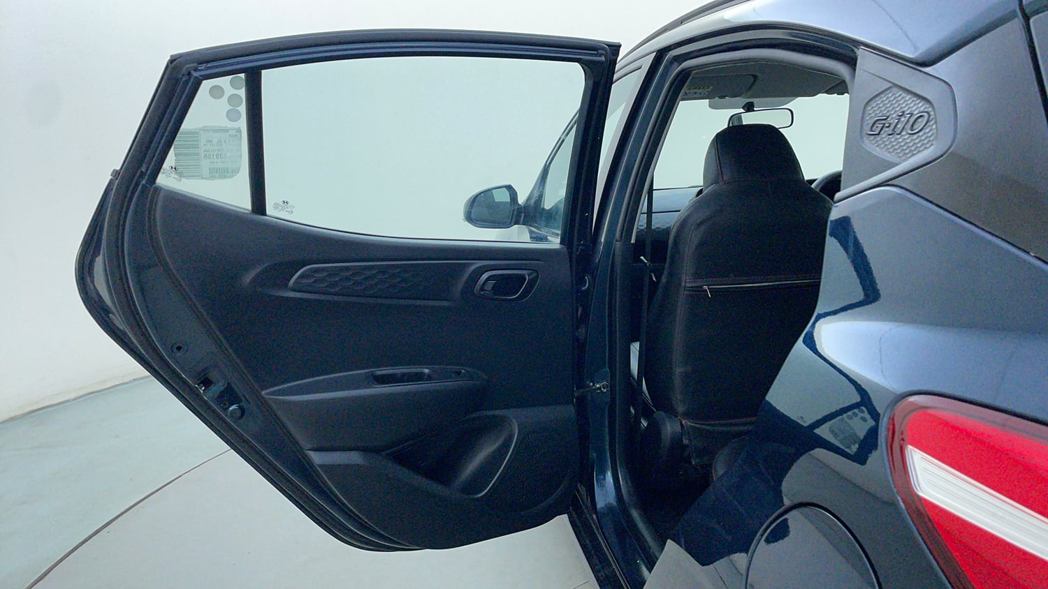 Used 2022 Hyundai Grand i10 Nios Corporate Edition MT Petrol Manual interior LEFT REAR DOOR OPEN VIEW