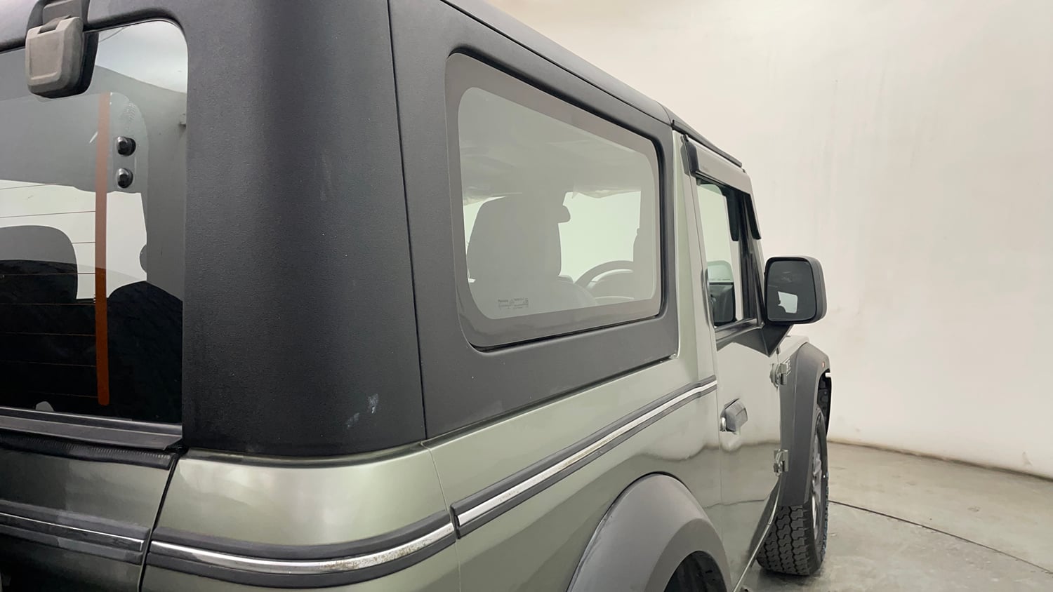 Used 2021 mahindra Thar LX Hard Top Petrol AT 4WD Petrol Automatic interior RIGHT REAR DOOR OPEN VIEW
