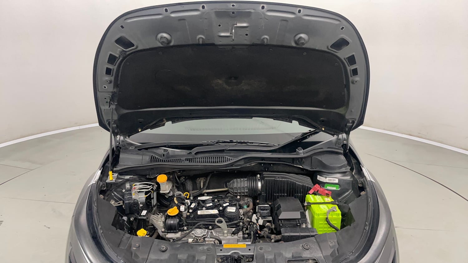 Used 2022 Tata Altroz XM Plus Petrol Petrol Manual engine ENGINE & BONNET OPEN FRONT VIEW