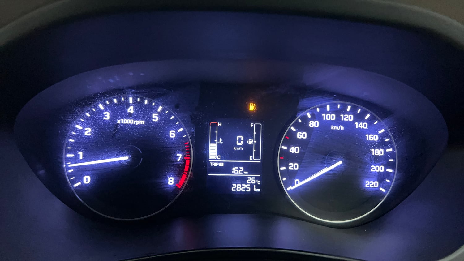Used 2014 Hyundai Elite i20 Magna 1.2 Petrol Manual interior CLUSTERMETER VIEW