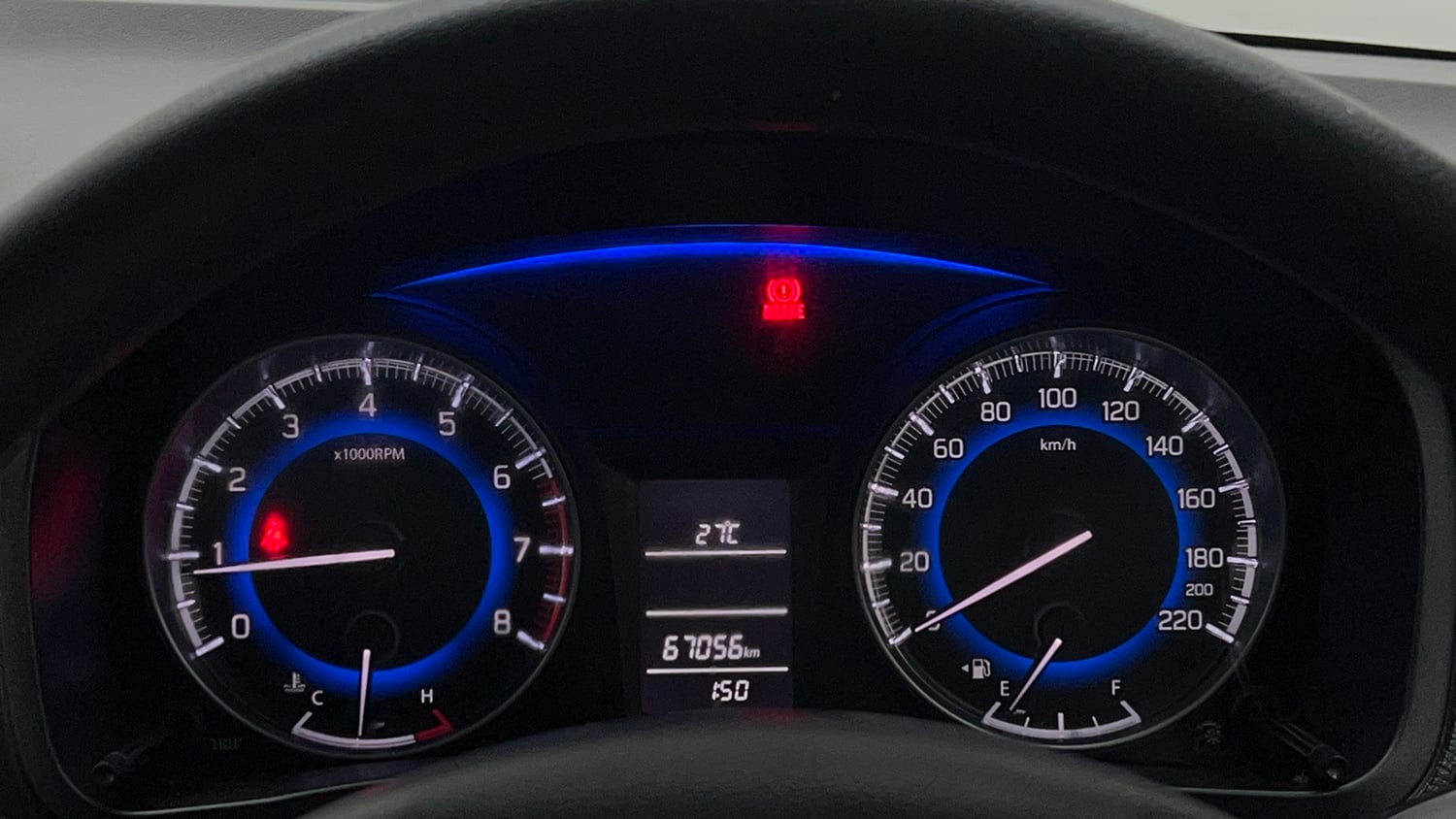 Used 2018 Maruti Suzuki Baleno Delta 1.2 Petrol Manual interior CLUSTERMETER VIEW