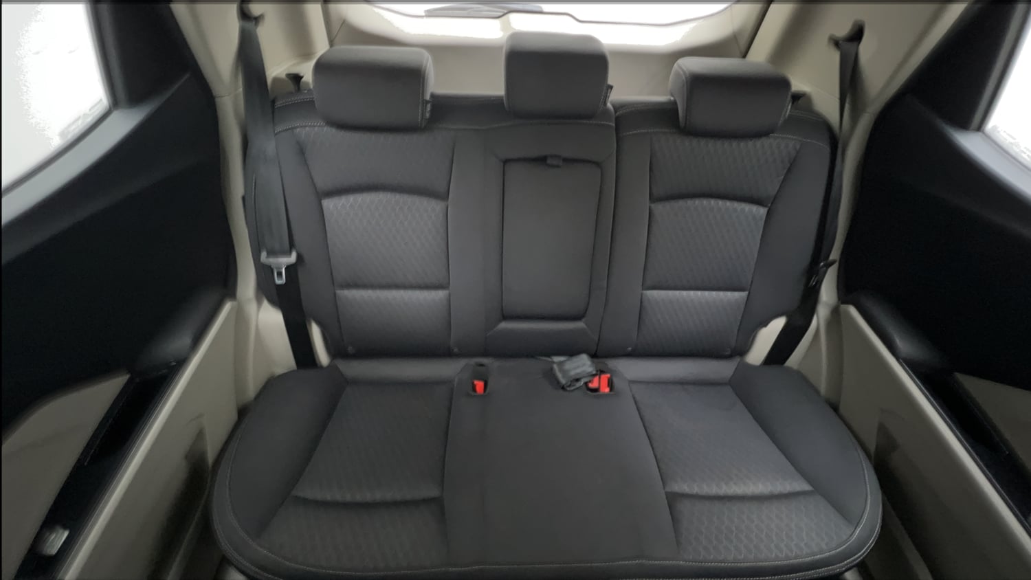 Used 2021 Mahindra XUV 300 W8 1.2 Petrol Petrol Manual interior REAR SEAT CONDITION VIEW