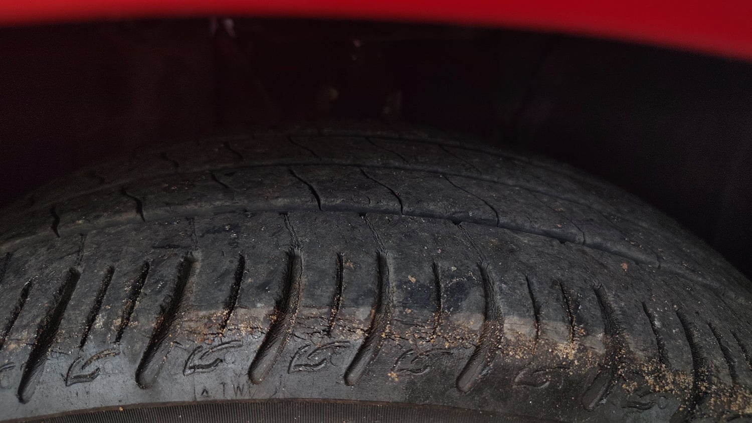 Used 2020 Tata Altroz XT Petrol Petrol Manual tyres RIGHT FRONT TYRE TREAD VIEW
