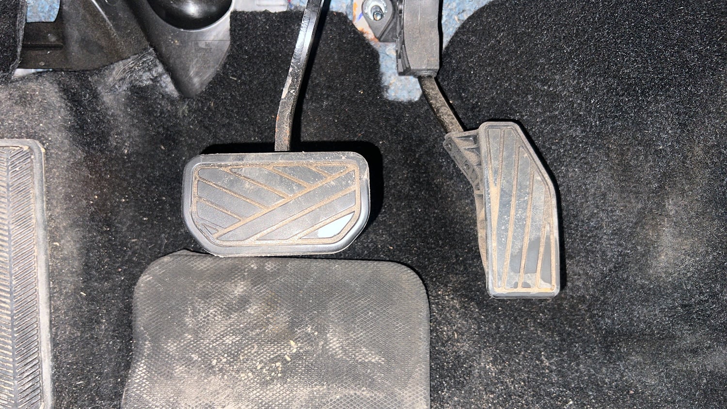 Used 2026 Maruti Suzuki Baleno Delta AGS Petrol Automatic interior PEDALS VIEW