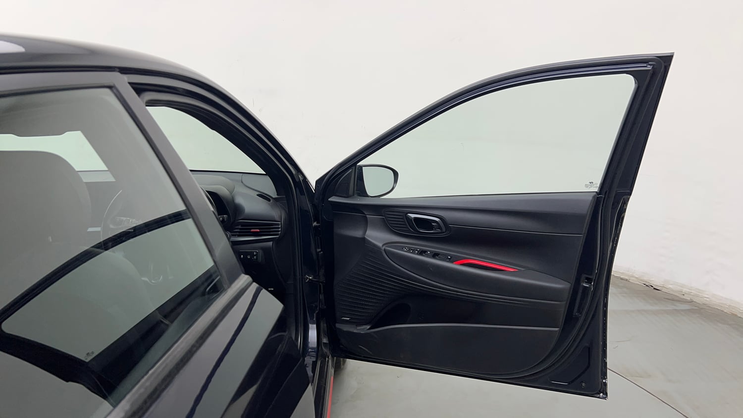 Used 2022 Hyundai i20 N Line N8 1.0 Turbo DCT Petrol Automatic interior RIGHT FRONT DOOR OPEN VIEW