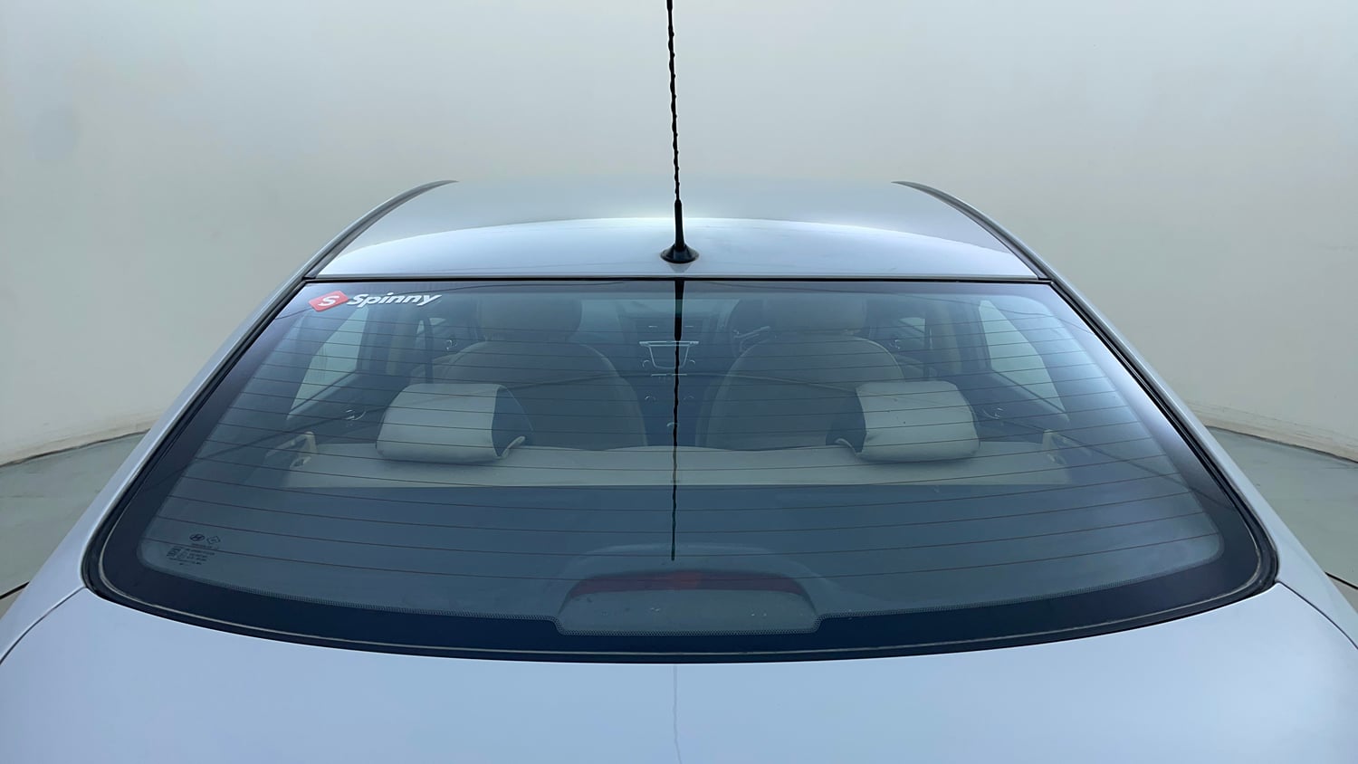 Used 2014 Hyundai Verna Fluidic 1.6 VTVT SX Petrol Manual exterior BACK WINDSHIELD VIEW