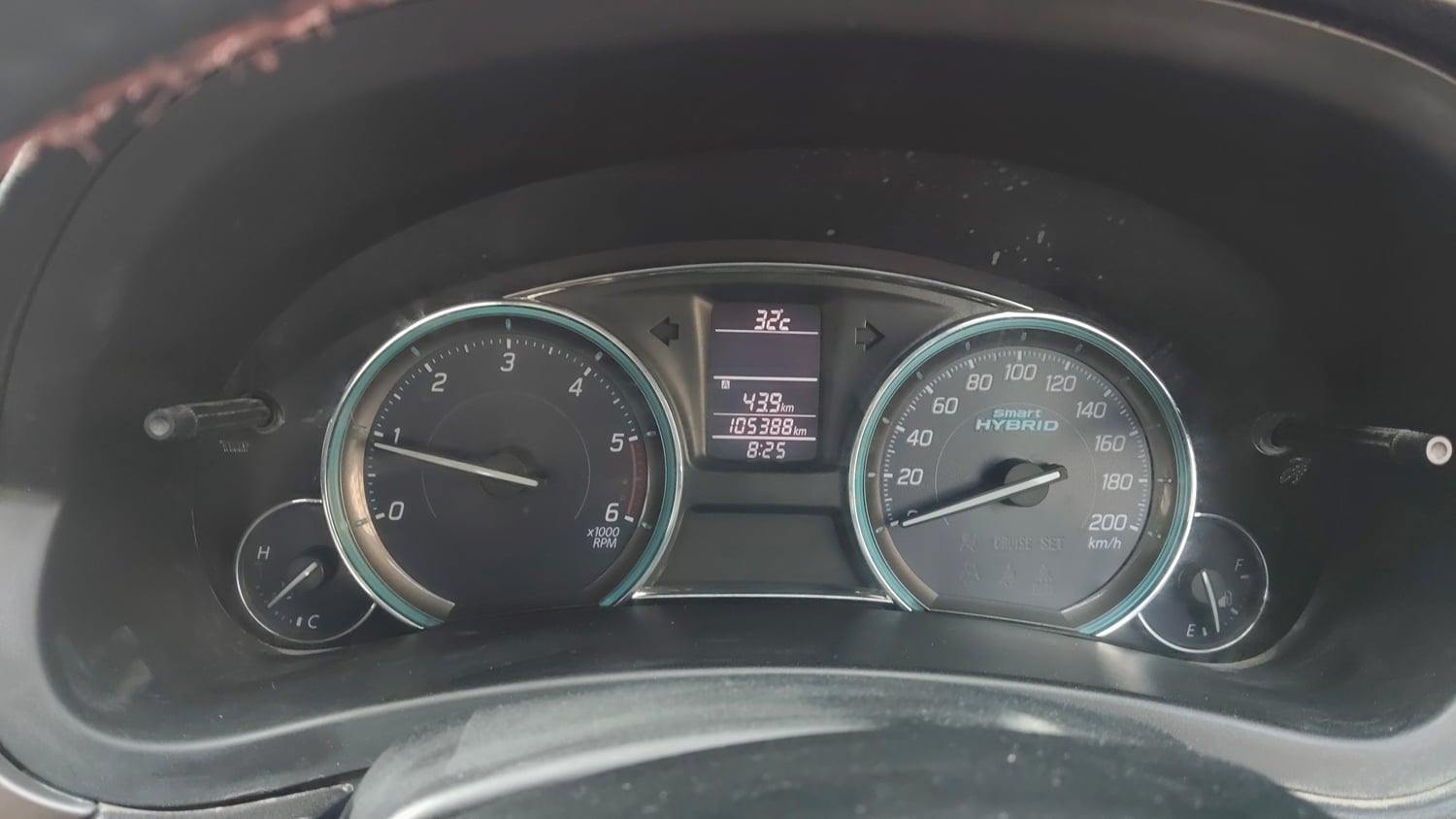Used 2017 Maruti Suzuki Ciaz Alpha 1.3 Hybrid Diesel Manual interior CLUSTERMETER VIEW