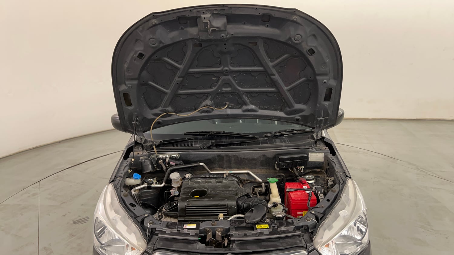 Used 2015 Maruti Suzuki Alto K10 VXi Petrol Manual engine ENGINE & BONNET OPEN FRONT VIEW