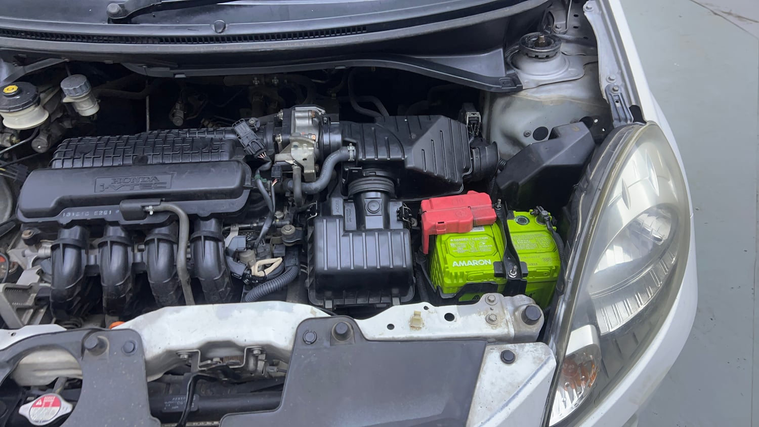 Used 2014 Honda Brio S MT Petrol Manual engine ENGINE LEFT SIDE VIEW