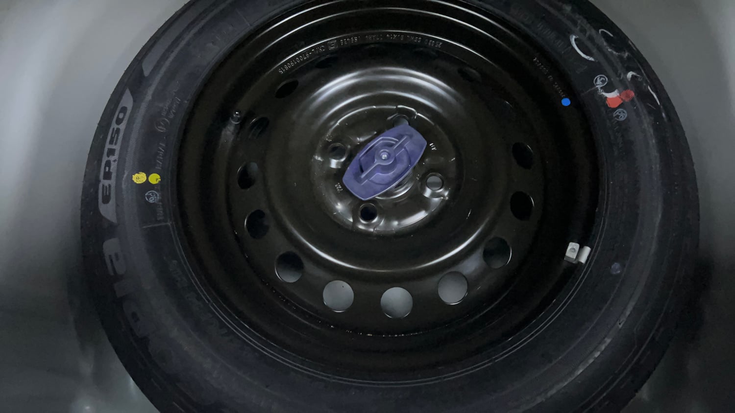 Used 2025 Maruti Suzuki Celerio VXi Petrol Manual tyres SPARE TYRE VIEW