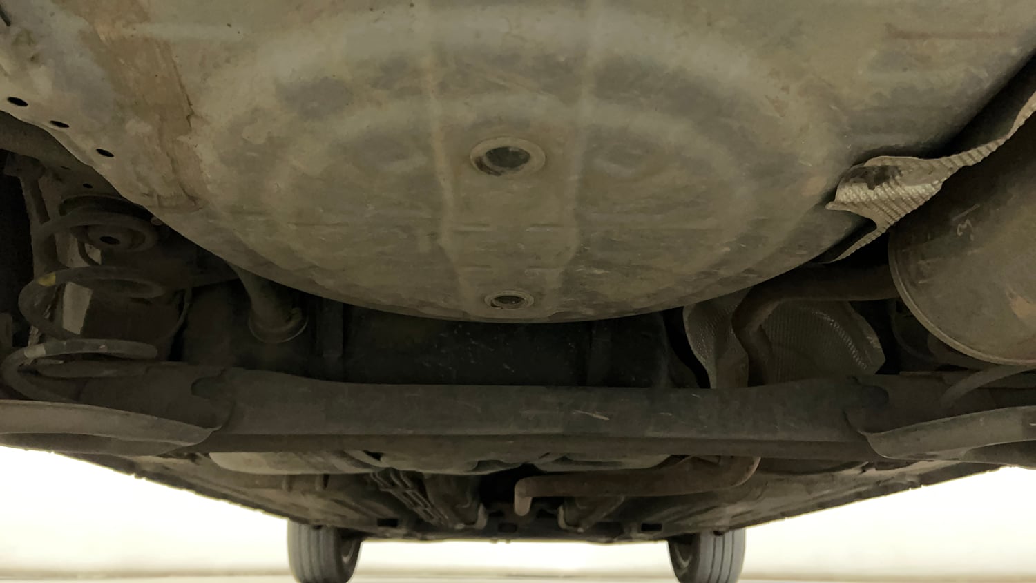 Used 2019 Nissan Micra XV CVT Petrol Automatic extra REAR UNDERBODY VIEW (TAKEN FROM REAR)