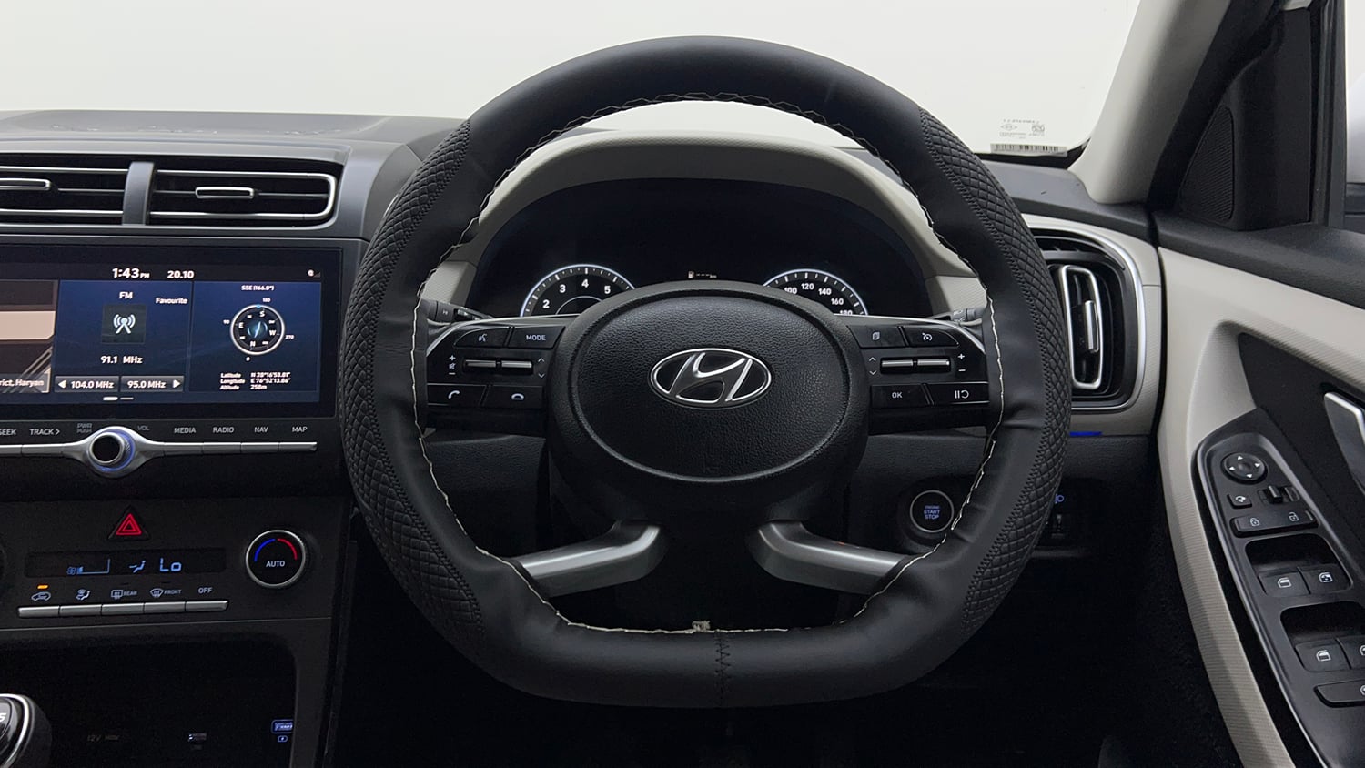 Used 2023 Hyundai Creta SX 1.5 Petrol Petrol Manual interior STEERING VIEW