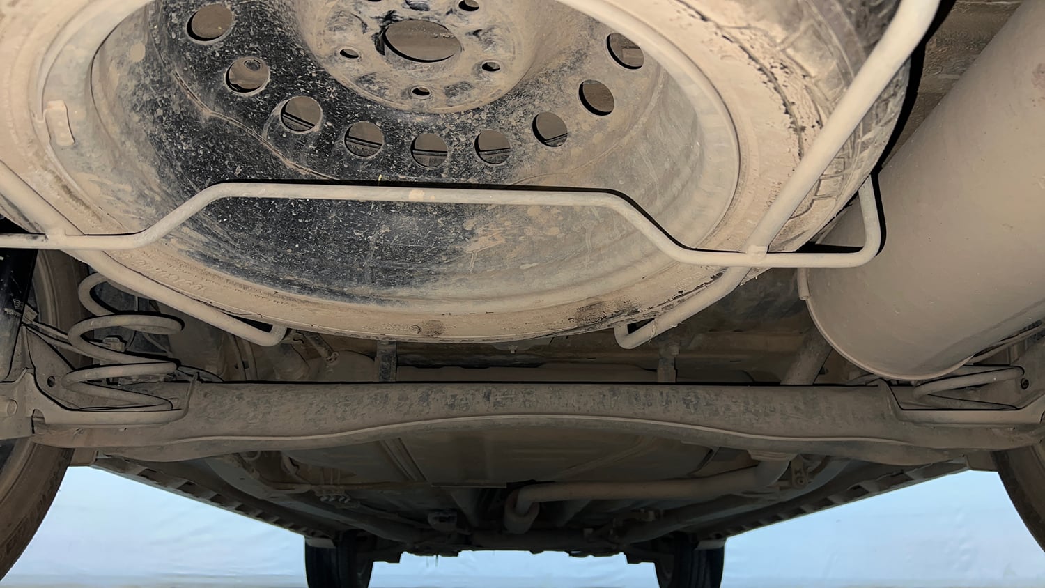Used 2022 Maruti Suzuki XL6 Zeta MT Petrol Petrol Manual extra REAR UNDERBODY VIEW (TAKEN FROM REAR)