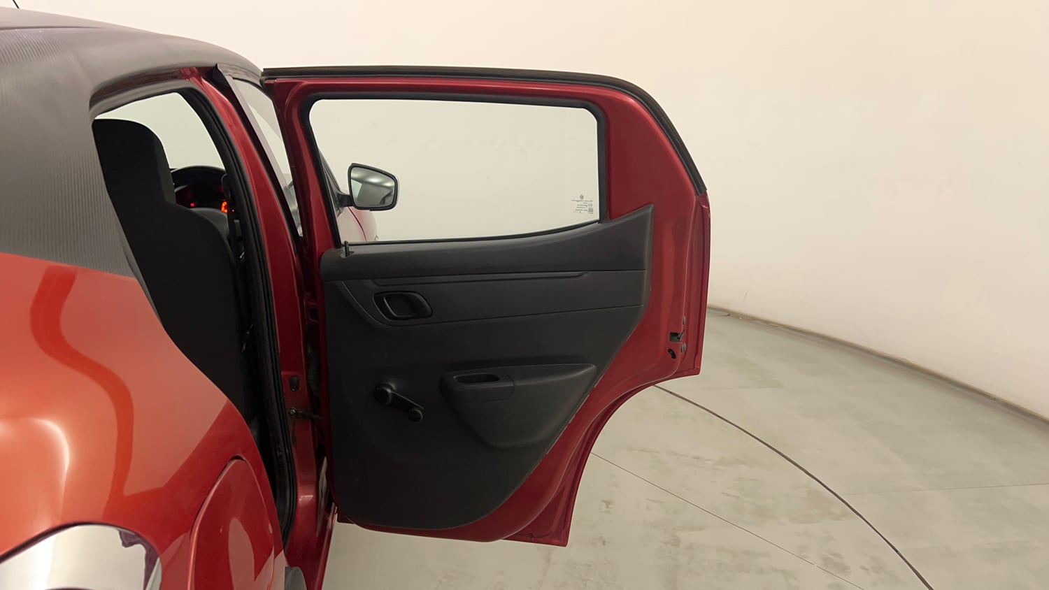 Used 2017 Renault Kwid RXT Petrol Manual interior RIGHT REAR DOOR OPEN VIEW