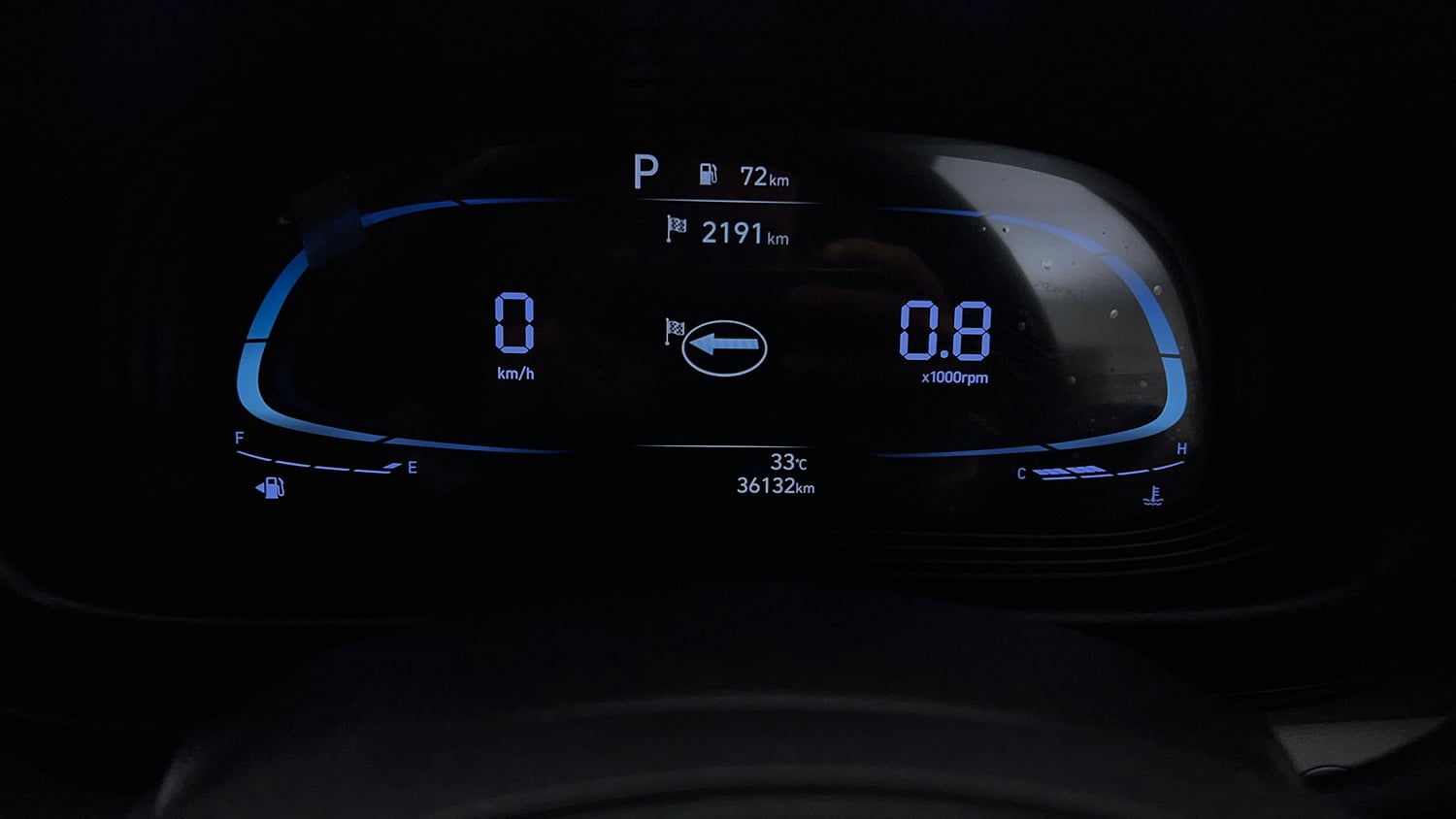 Used 2023 Hyundai Venue SX (O) 1.0 Turbo DCT Petrol Automatic interior CLUSTERMETER VIEW