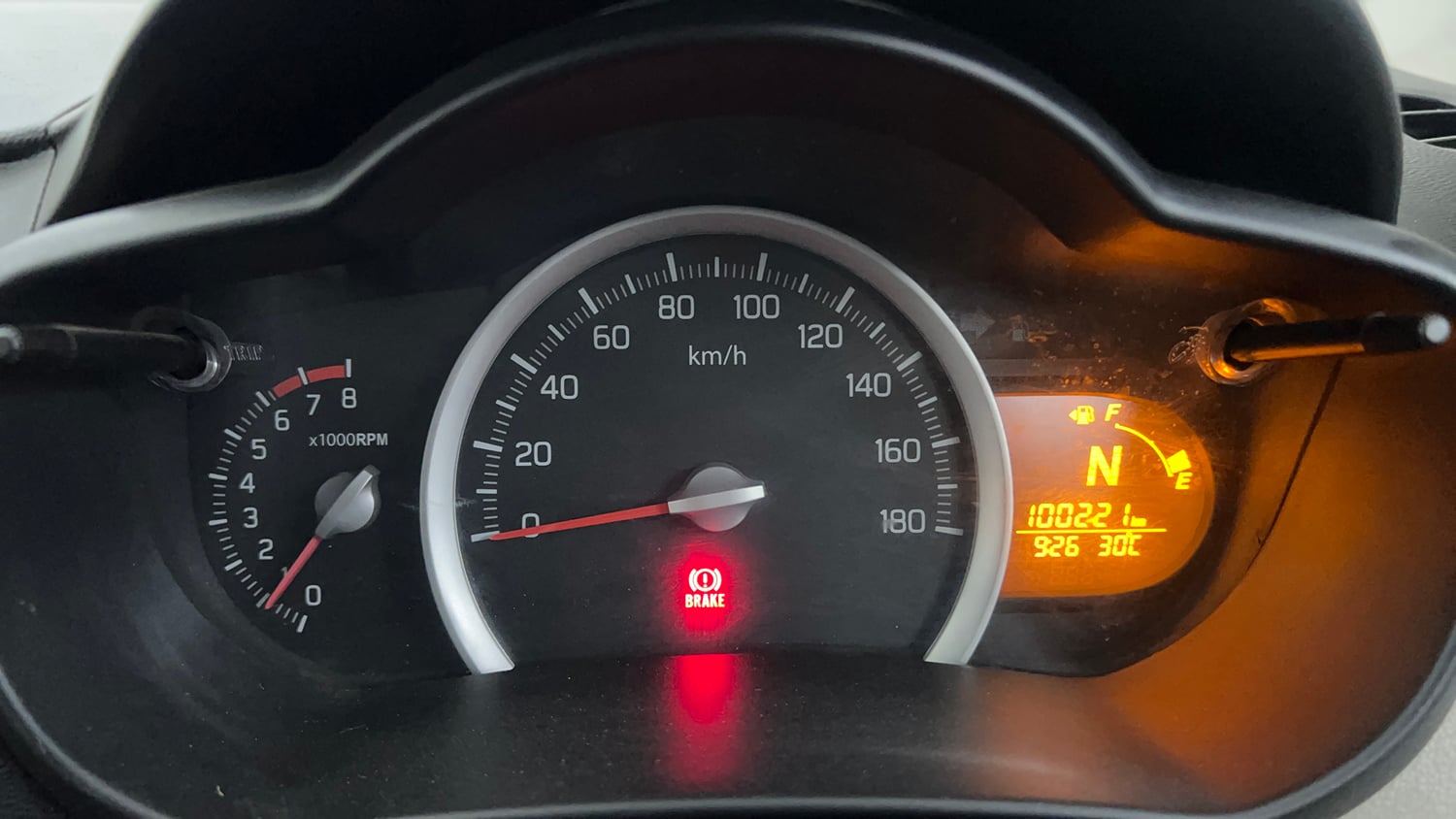 Used 2017 Maruti Suzuki Celerio VXI (O) AMT Petrol Automatic interior CLUSTERMETER VIEW