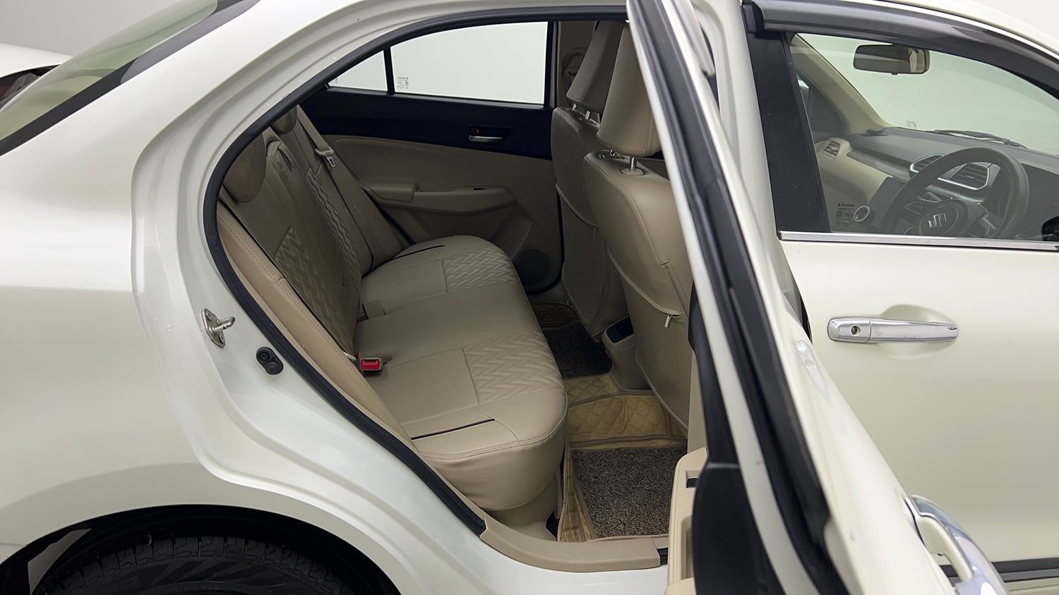 Used 2021 Maruti Suzuki Dzire VXi Petrol Manual interior RIGHT SIDE REAR DOOR CABIN VIEW