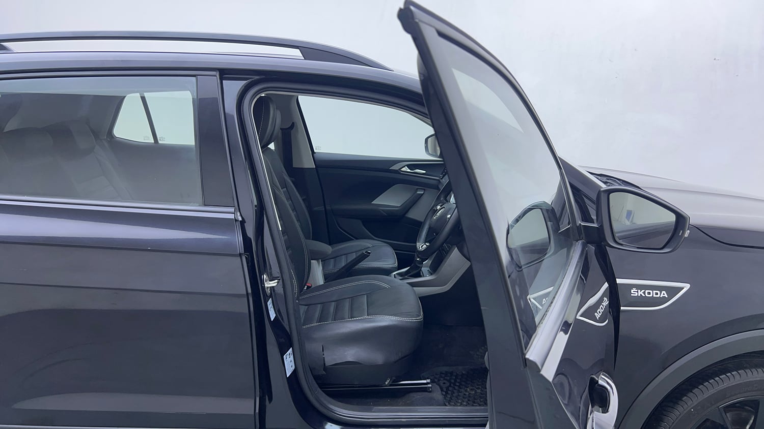 Used 2024 Skoda Kushaq Ambition 1.0 TSI AT Petrol Automatic interior RIGHT SIDE FRONT DOOR CABIN VIEW