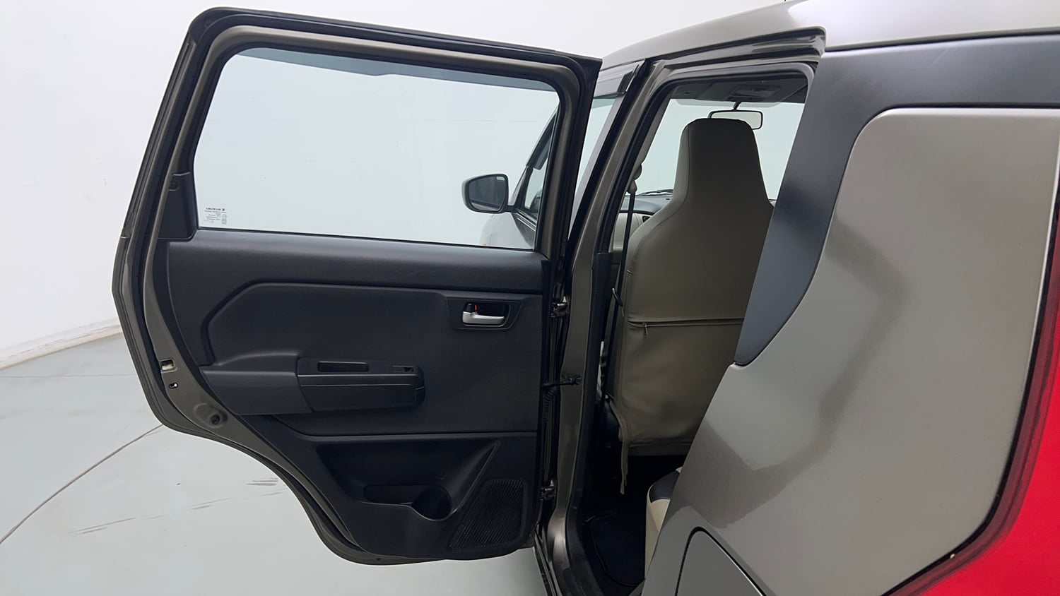 Used 2019 Maruti Suzuki Wagon R VXi (O) 1.2 AMT Petrol Automatic interior LEFT REAR DOOR OPEN VIEW