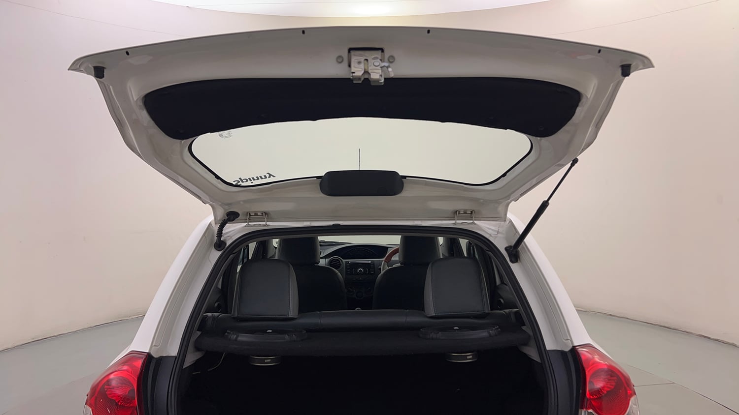 Used 2013 Toyota Etios Liva G Petrol Manual interior DICKY DOOR OPEN VIEW