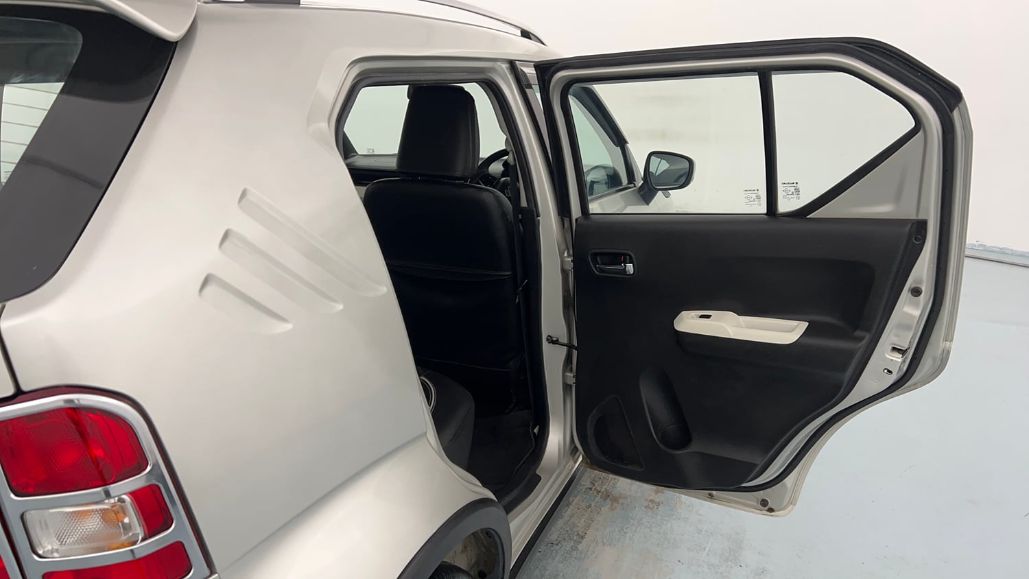 Used 2023 Maruti Suzuki Ignis Zeta 1.2 MT Petrol Manual interior RIGHT REAR DOOR OPEN VIEW