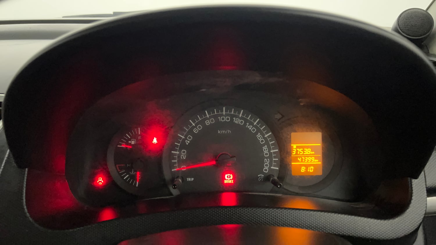 Used 2017 Maruti Suzuki Swift LXi Petrol Manual interior CLUSTERMETER VIEW
