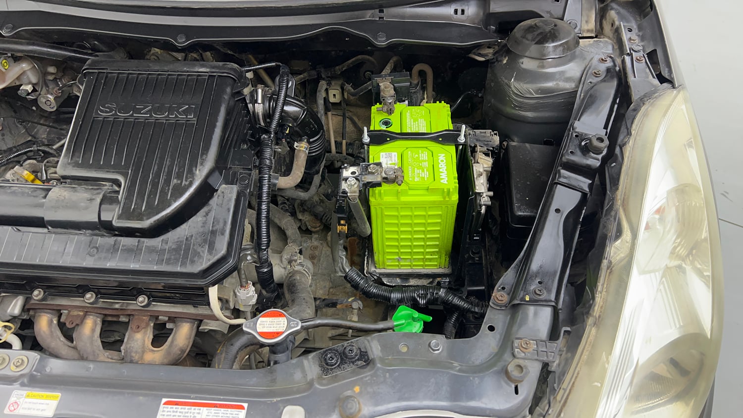 Used 2015 Maruti Suzuki Swift Dzire LXI (O) Petrol Manual engine ENGINE LEFT SIDE VIEW