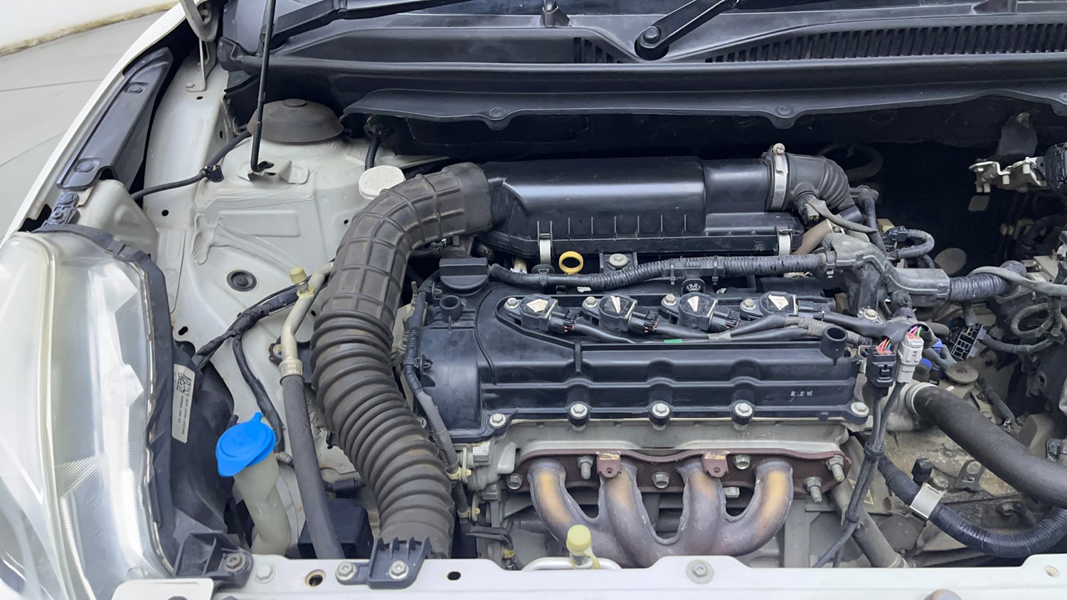 Used 2016 Maruti Suzuki Baleno Delta 1.2 Petrol Manual engine ENGINE RIGHT SIDE VIEW