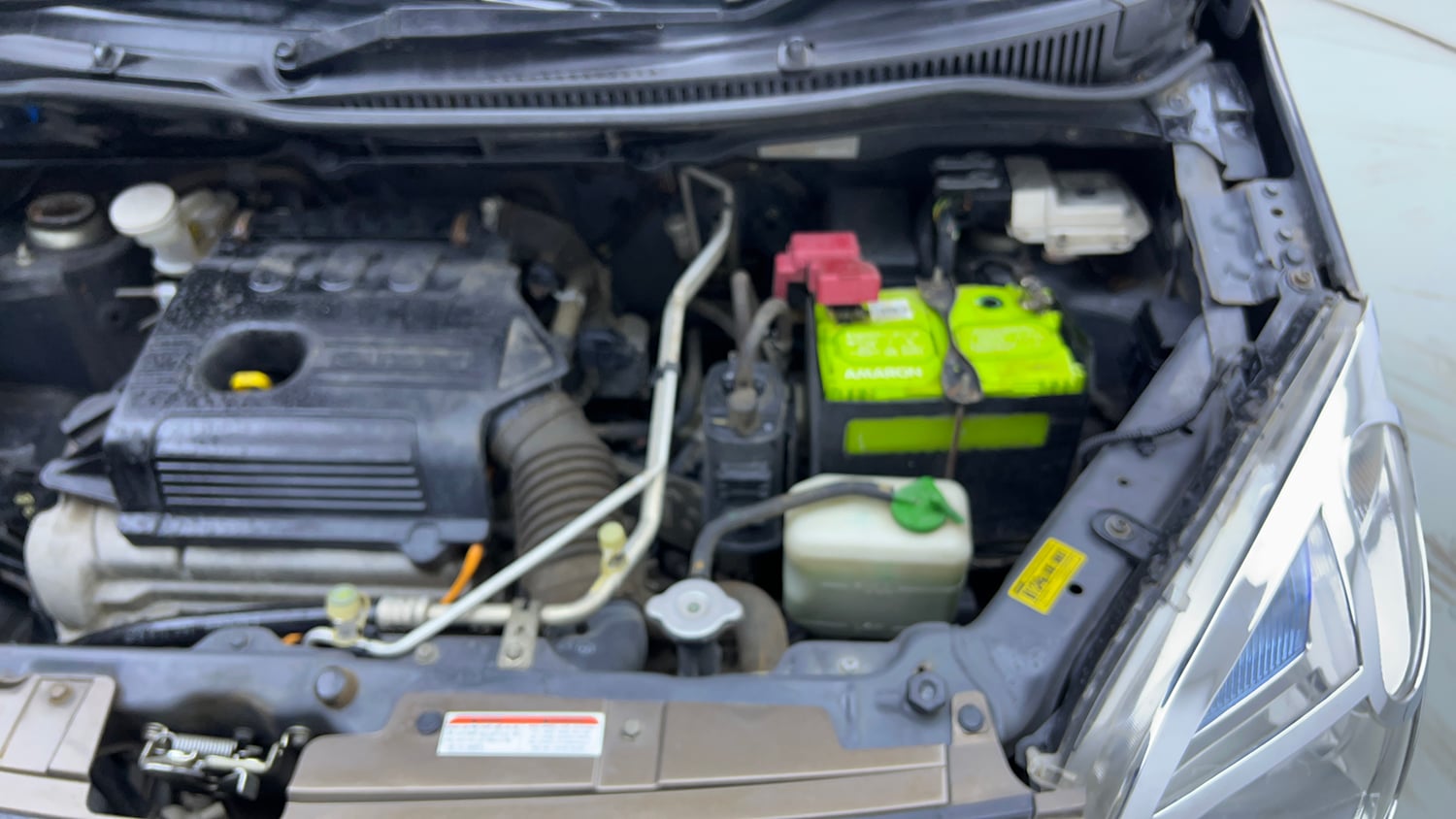 Used 2018 Maruti Suzuki Wagon R 1.0 VXI AMT Petrol Automatic engine ENGINE LEFT SIDE VIEW