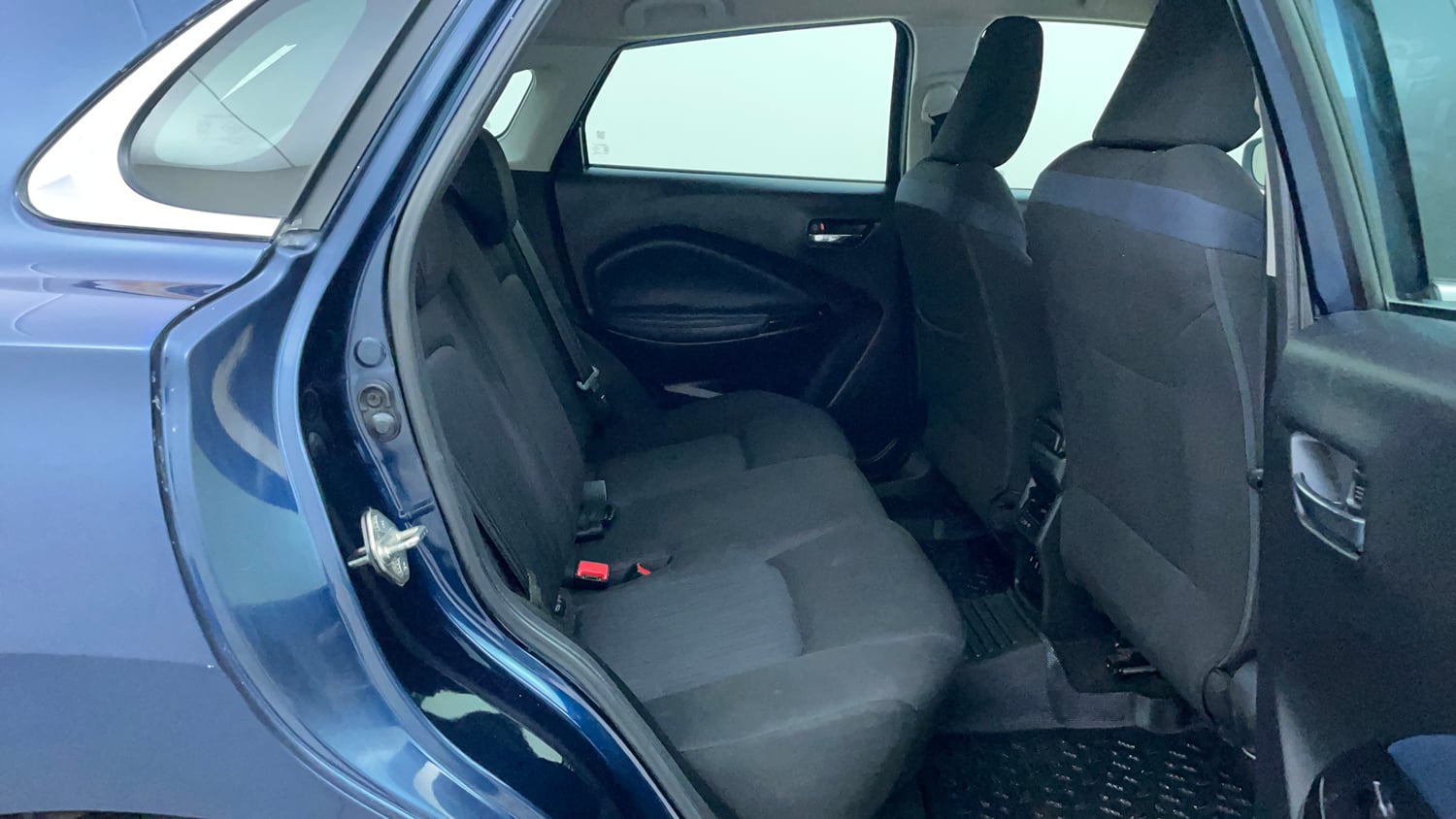 Used 2022 Maruti Suzuki Baleno Alpha AGS Petrol Automatic interior RIGHT SIDE REAR DOOR CABIN VIEW