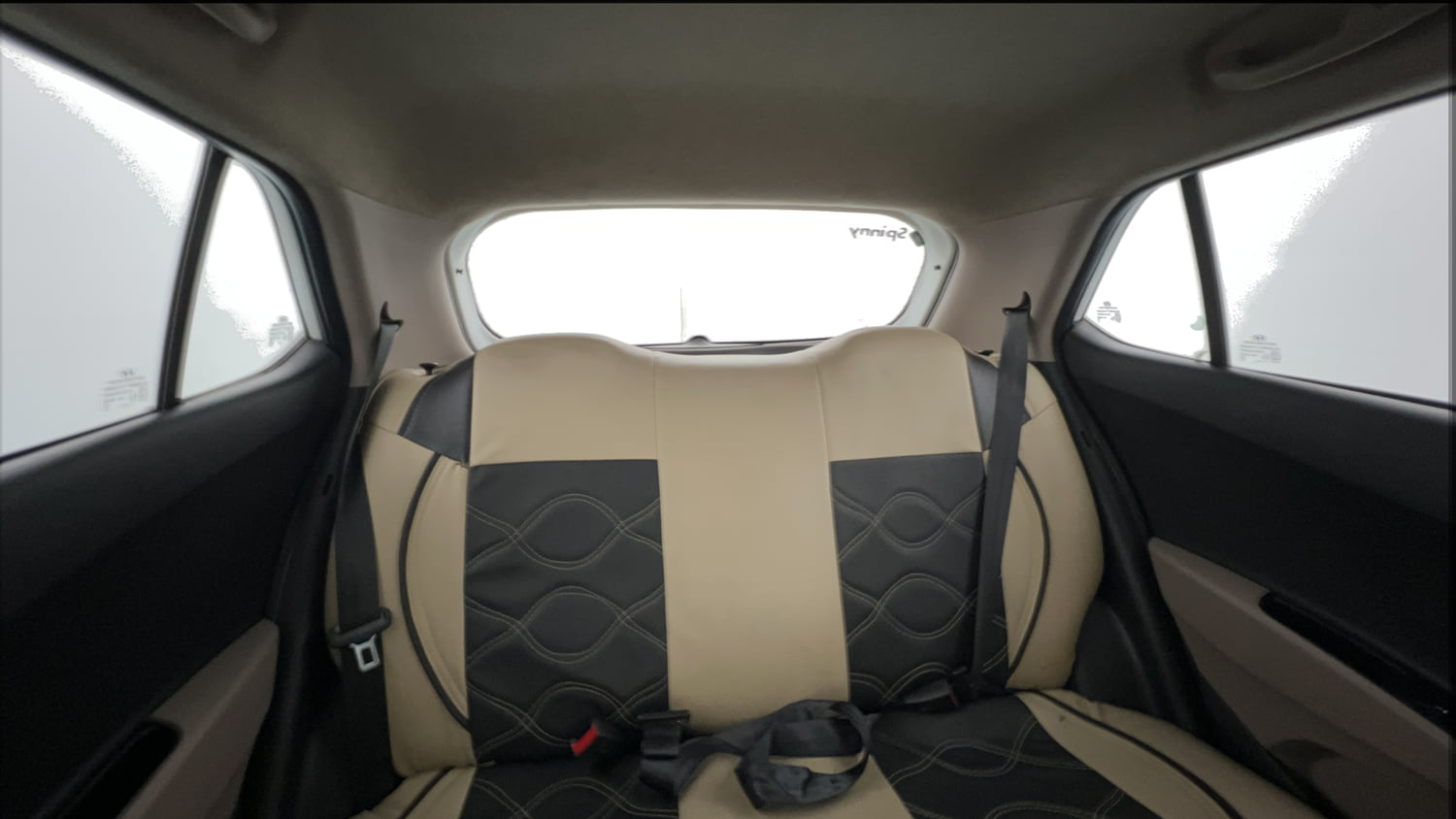 Used 2019 Hyundai Grand i10 Sportz 1.2 Kappa VTVT Petrol Manual interior REAR SEAT CONDITION VIEW