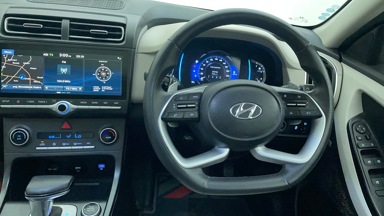 Used 2020 Hyundai Creta SX (O) 1.5 Petrol IVT Petrol Automatic interior STEERING VIEW