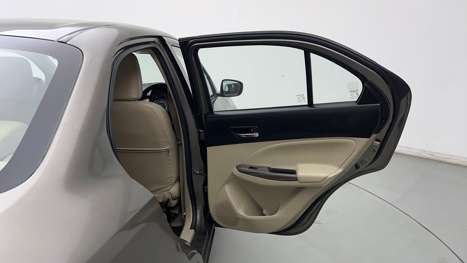 Used 2020 Maruti Suzuki Dzire VXi Petrol Manual interior RIGHT REAR DOOR OPEN VIEW