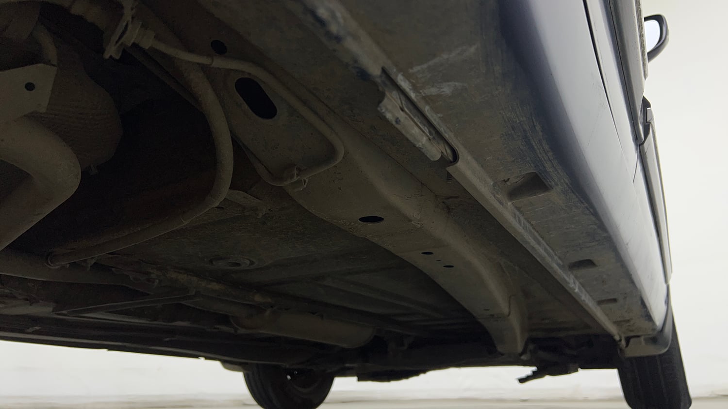 Used 2018 Maruti Suzuki Baleno Delta 1.2 Petrol Manual extra REAR RIGHT UNDERBODY VIEW