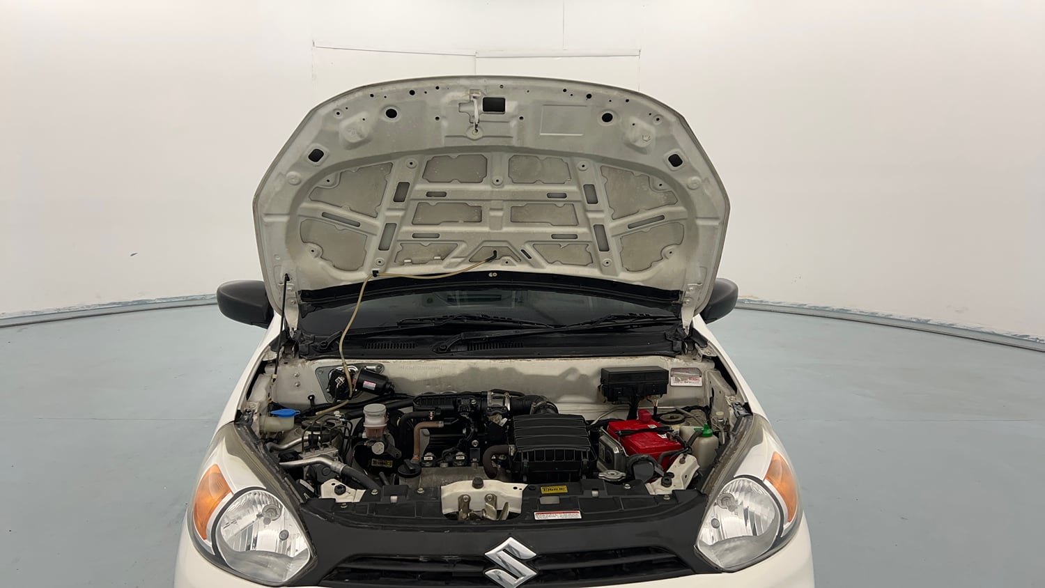 Used 2020 Maruti Suzuki Alto 800 VXi Petrol Manual engine ENGINE & BONNET OPEN FRONT VIEW