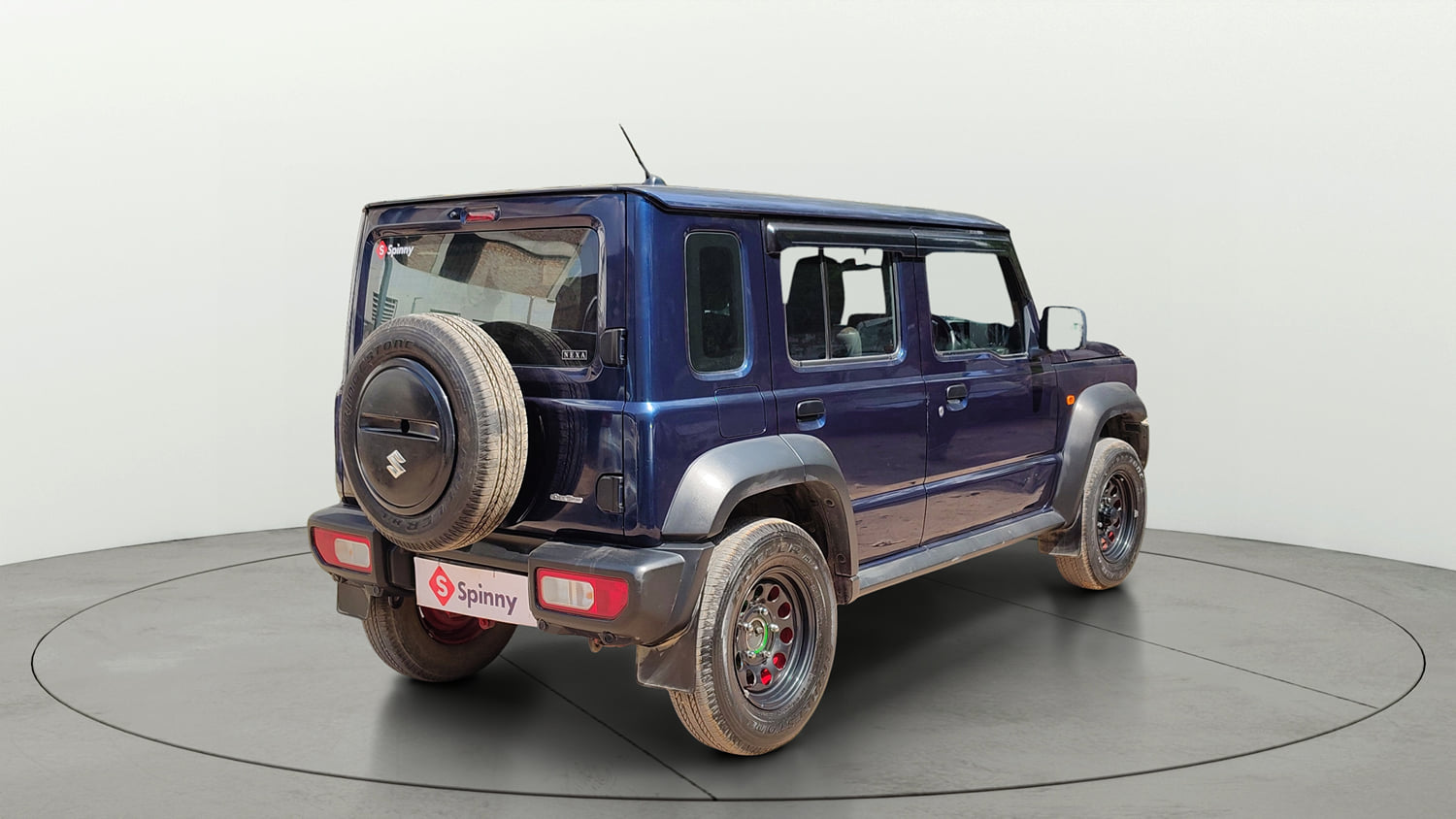 Used 2024 Maruti Suzuki Jimny Zeta MT Petrol Manual exterior RIGHT REAR CORNER VIEW