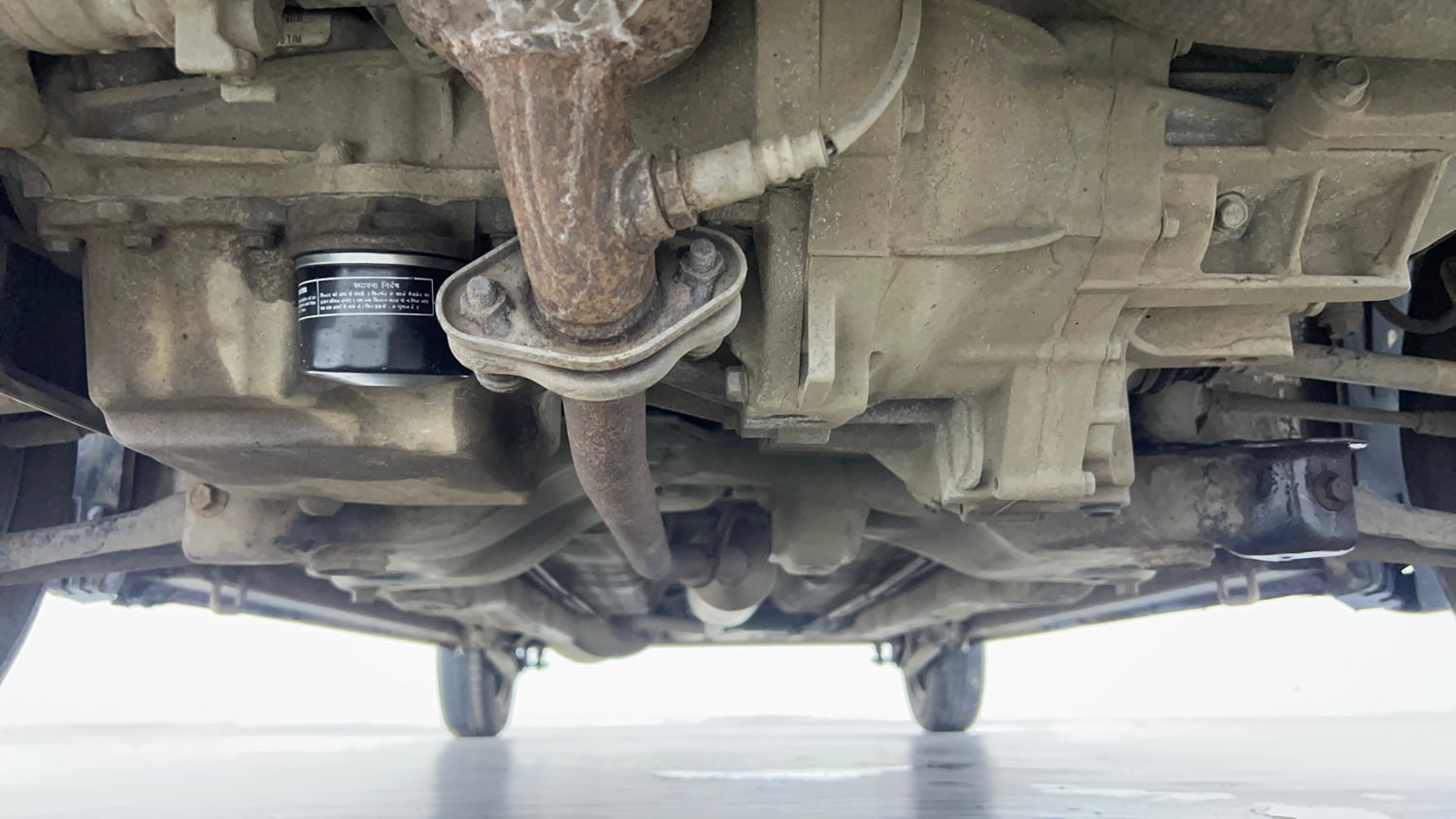 Used 2018 Maruti Suzuki Wagon R LXI Petrol Manual extra FRONT LEFT UNDERBODY VIEW