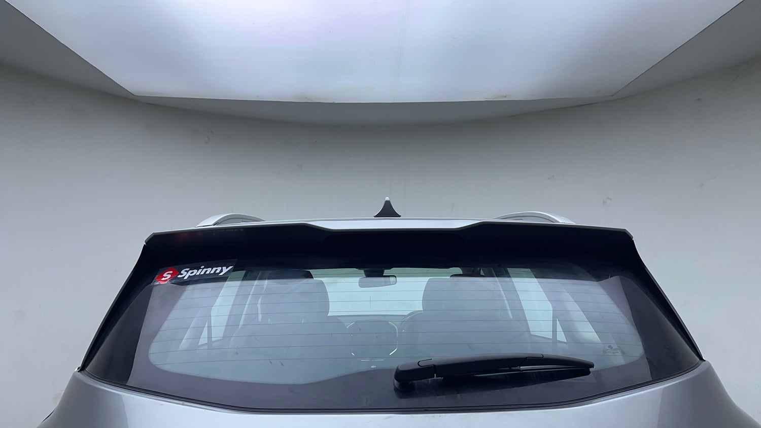 Used 2022 MG Motors Hector Plus Sharp 2.0 Diesel Turbo MT 6-STR Diesel Manual exterior BACK WINDSHIELD VIEW