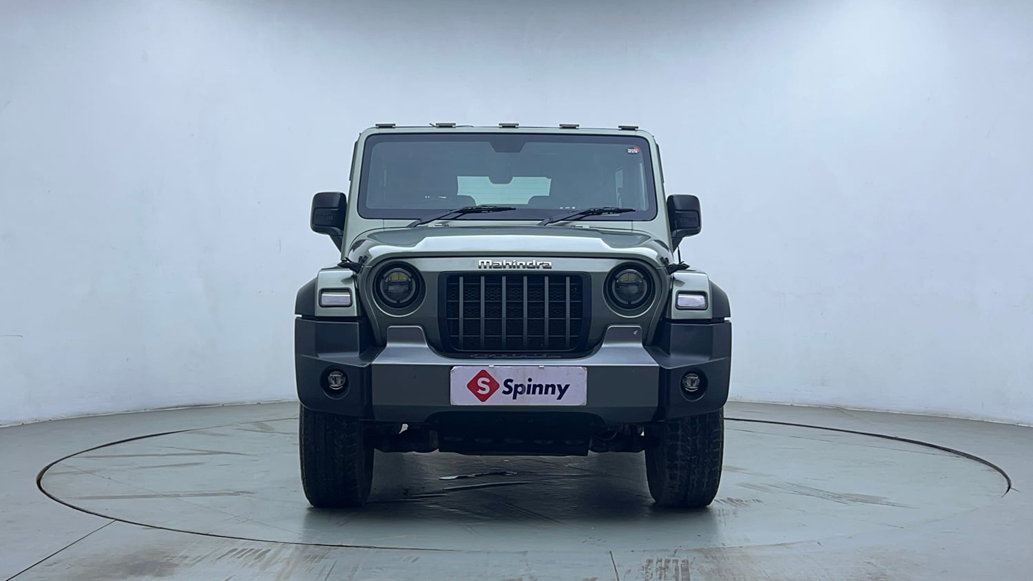 Used 2021 mahindra Thar LX Hard Top Petrol MT 4WD Petrol Manual exterior FRONT VIEW