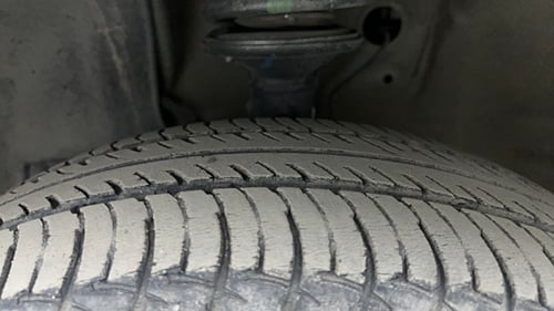 Used 2021 Maruti Suzuki Wagon R VXi 1.2 Petrol Manual tyres LEFT FRONT TYRE TREAD VIEW